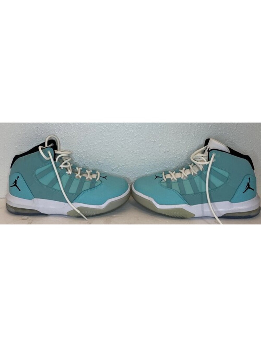 (GS) Air Jordan Max Aura 'Light Aqua Blue' Aq9249-400 4/27/18 Size 7y No Box